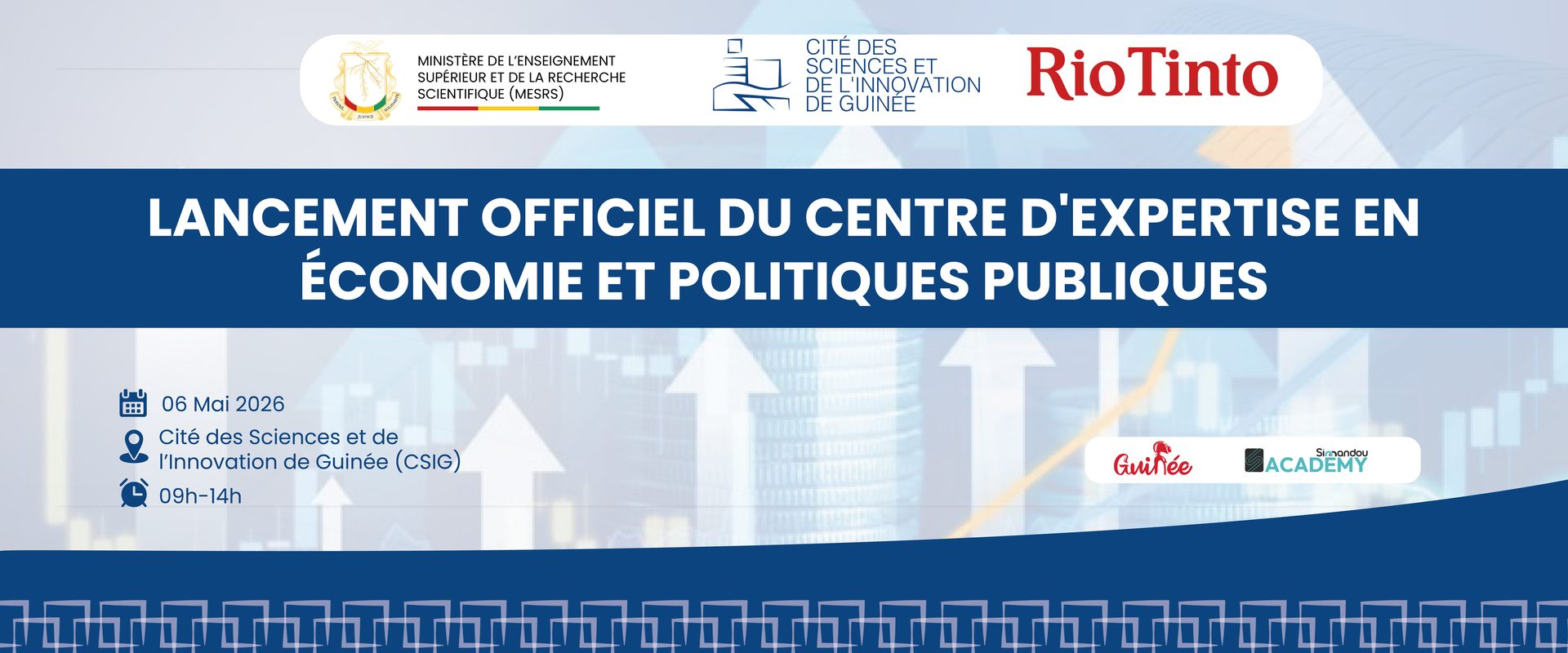 Cérémonie officielle de lancement du Centre d'Expertise en Économie et Politiques Publiques (CEEPP)