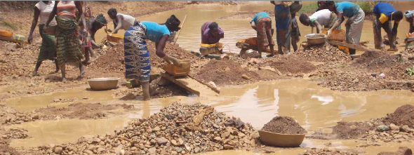 Etudes des Impacts de l'Exploitation Artisanale de l'Or et des Stratégies de Restauration